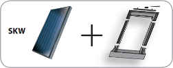Flashings for SKW solar collectors SKW